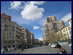  Calle Xàtiva, part of the ring road near the station